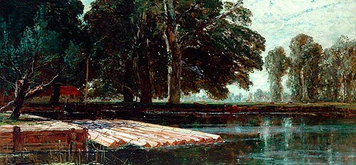 The Pond (River Scene), , Edwin Ellis