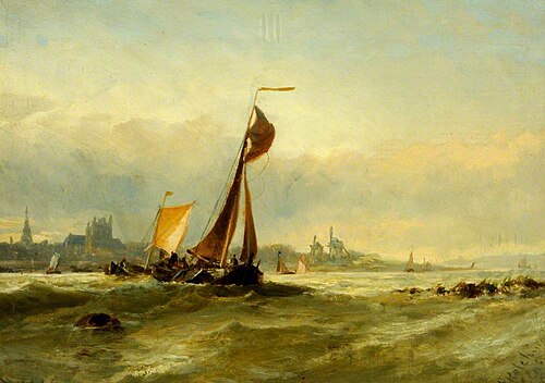 Seascape, 1895, Edwin Hayes