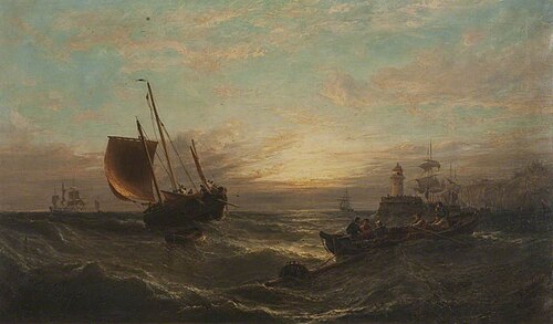 Off Ramsgate, , Edwin Hayes