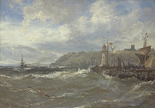 Entrance to the Port of Cardiff, , Edwin Hayes