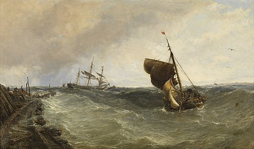 Seascape, 1876, Edwin Hayes