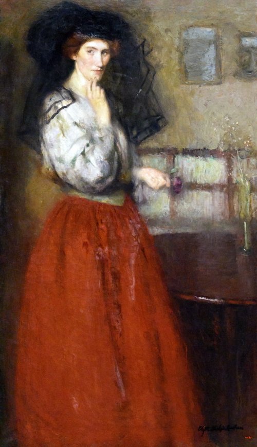 Le voile noir, 1911, Edyth Rackham