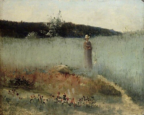 Field of Rye, Barbizon, 1884, Egerton Coghill