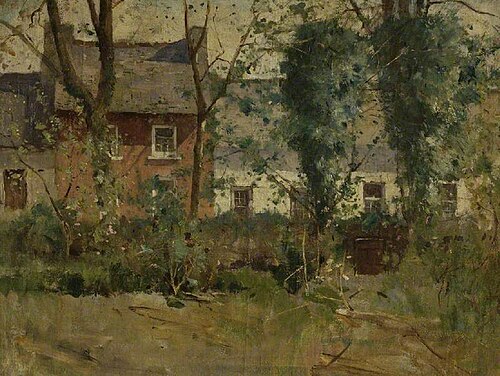 The Mall from Malmaison, Castletownshend, c. 1900, 1900, Egerton Coghill