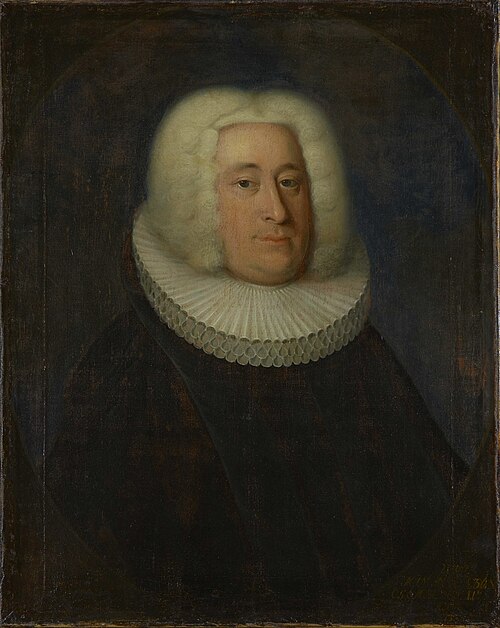 Portrait of Hans Brejer Borch, 1733, Eggert Munch