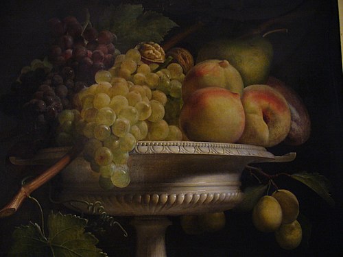 Fruits dans une coupe d'albâtre, 1817, Antoine Berjon