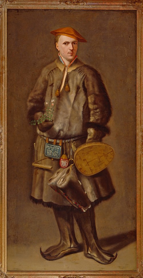 Linnaeus in his Lapland Dress, 1737, Martin Hoffman