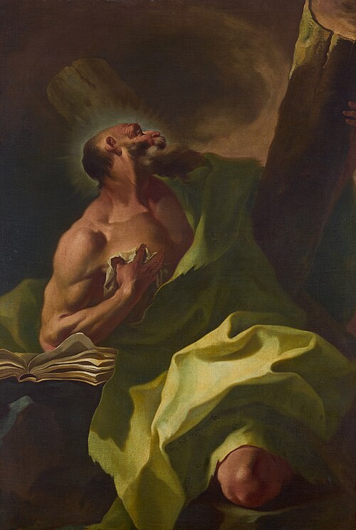 Der Apostel Andreas, 1754, Johann Lucas Kracker