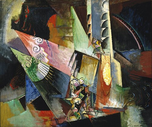 Russian Ballet, 1916, Max Weber