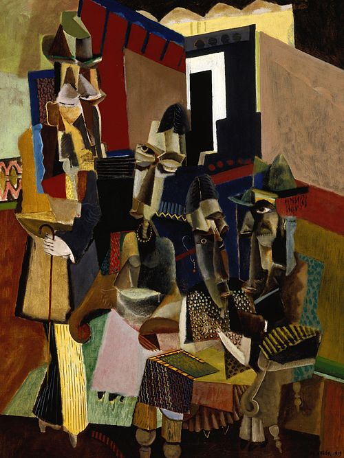 The Visit, 1919, Max Weber