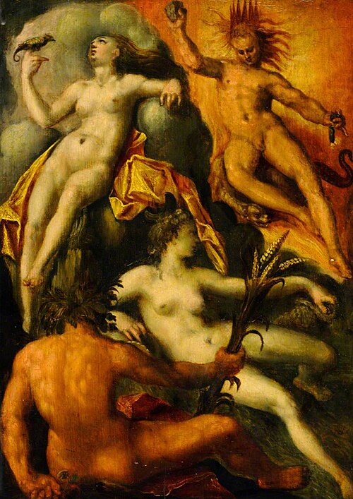 The Four Elements, , Joseph Heintz l'Ancien