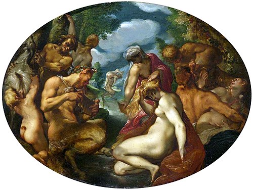 Satyres et Nymphes, 1599, Joseph Heintz l'Ancien