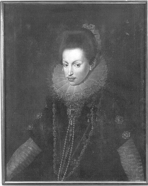 Bildnis der Erzherzogin Maria Anna (Kopie nach), 1586, Joseph Heintz l'Ancien