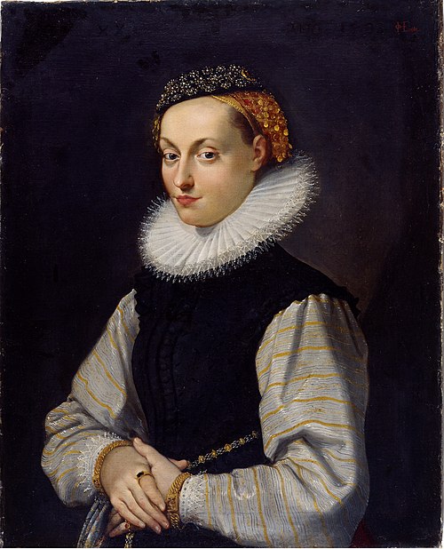 Portrait of Veronika Fugger, 1598, Joseph Heintz l'Ancien