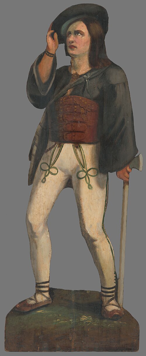 Valach snímajúci si klobúk, 1830, Maximilián Ratskay