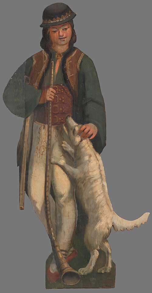Valach so psom, 1830, Maximilián Ratskay
