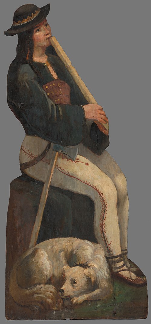 Valach s píšťalou, 1830, Maximilián Ratskay