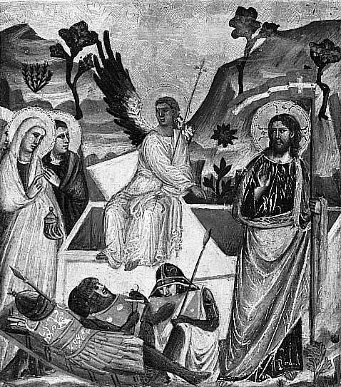 Resurrection of Christ, , Giovanni Baronzio