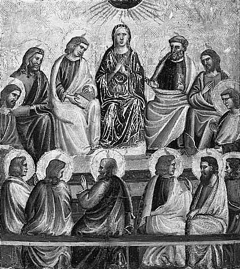 Descent of the Holy Ghost, , Giovanni Baronzio