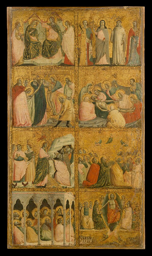 Scenes from the Life of Christ, 1340, Giovanni Baronzio