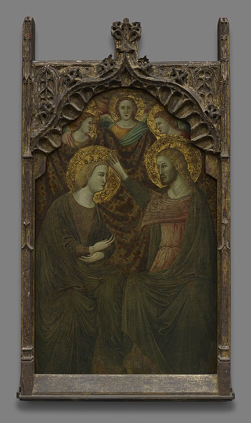 The Coronation of the Virgin, 1330, Giovanni Baronzio