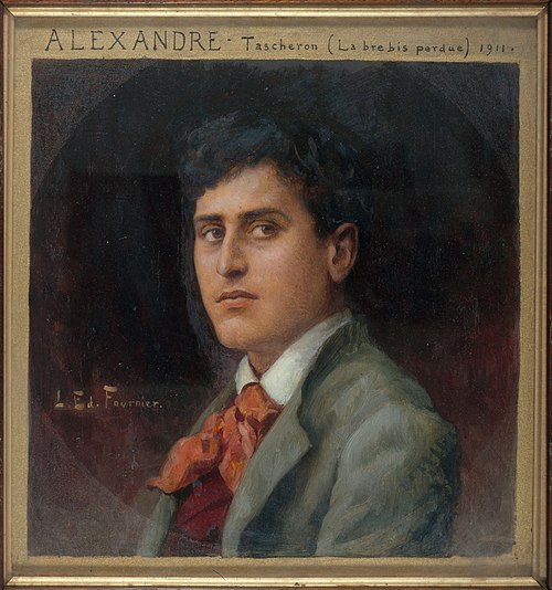 Portrait de René Alexandre (1885-1946), sociétaire de la Comédie-Française, dans le rôle de Taschero, 1911, Louis Édouard Fournier