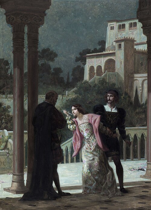 Hernani ; - dernier acte, 1903, Louis Édouard Fournier