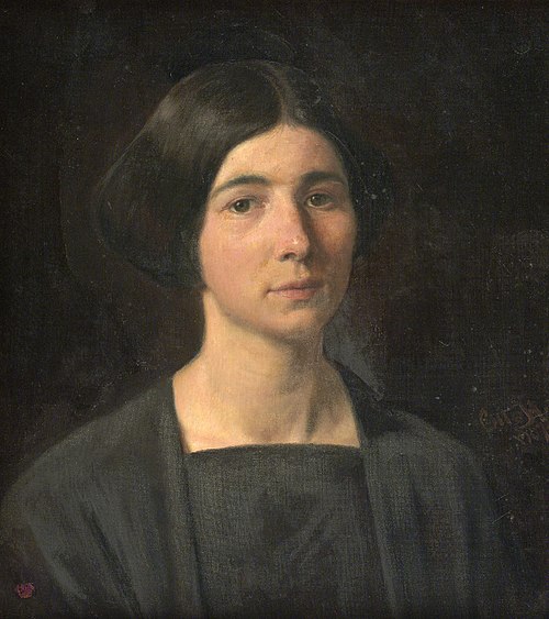 Dameportræt, 1907, Otto Carl Bentzon Haslund