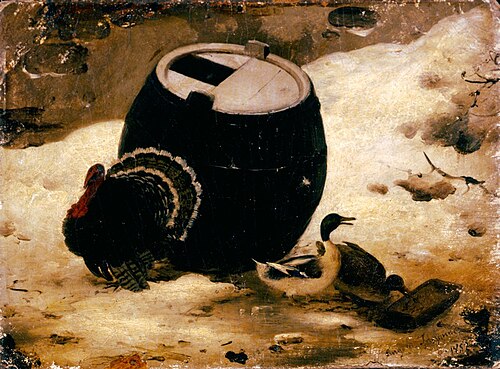Uccelli di palude, 1852, Angelo Inganni
