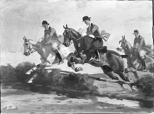 Hindernisrennen, 1902, Angelo Jank