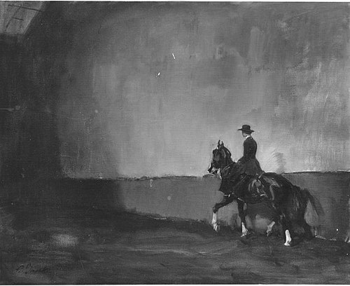 In der Reitbahn, 1920, Angelo Jank