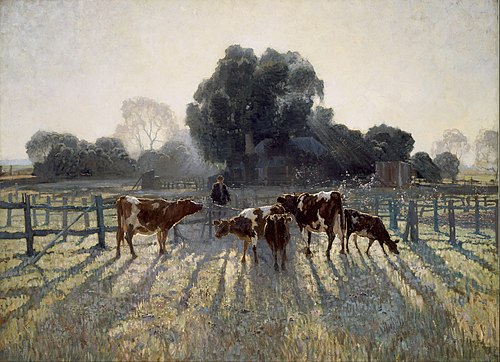Spring Frost, 1919, Elioth Gruner