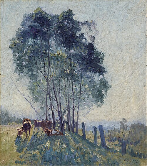 The wattles, 1919, Elioth Gruner