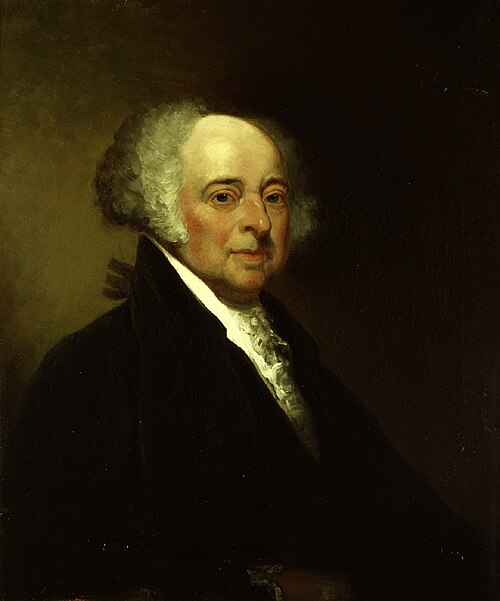 Portrait of John Adams at the United States Senate., 1881, Eliphalet Frazer Andrews