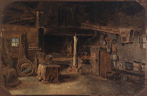 Interior of a Smithy, 1875, Eliphalet Frazer Andrews