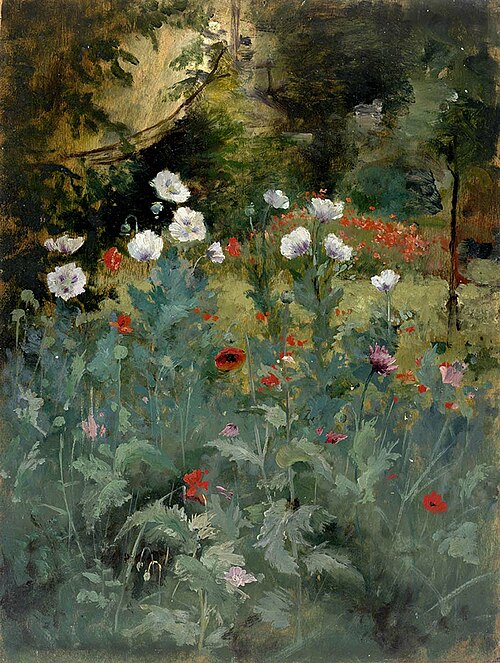 Poppies, 1875, Eliphalet Frazer Andrews