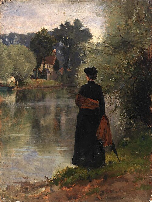 Promenade, 1875, Eliphalet Frazer Andrews