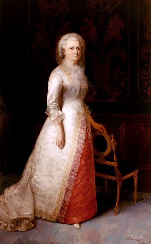 Martha Dandridge Custis Washington (Mrs. George Washington), 1878, Eliphalet Frazer Andrews