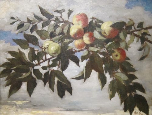 Apple Tree Branches, 1883, Elizabeth Boott