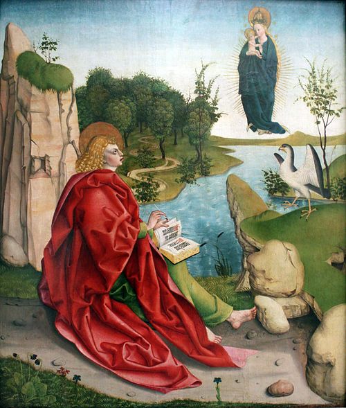 John on Patmos, 1490, Sigmund Gleismüller