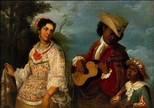 De mulato y mestiza, produce mulato, es torna atrás, 1715, Juan Rodríguez Juárez