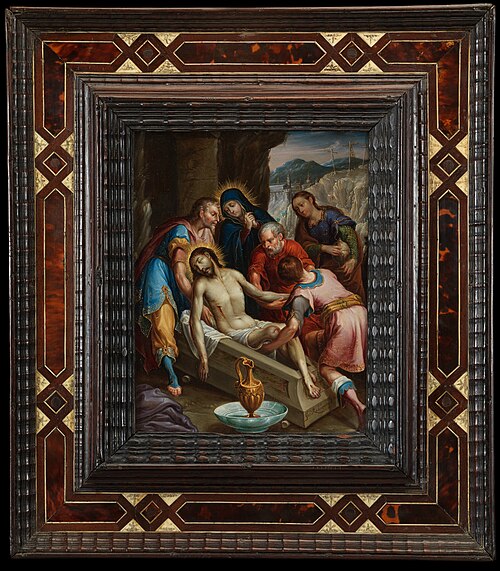 The Entombment of Christ, 1702, Juan Rodríguez Juárez