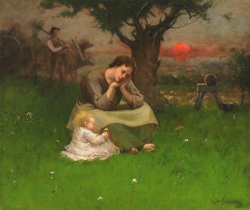 Sunset Hour, 1893, Elliott Daingerfield
