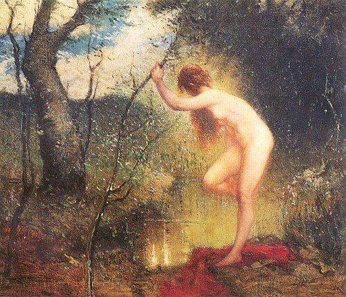 The Forest Pool, 1915, Elliott Daingerfield