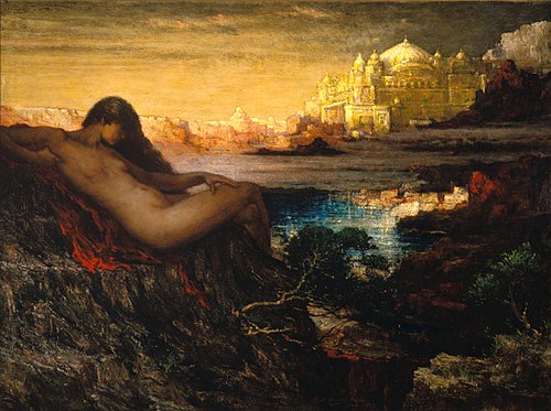 The Genius of the Canyon, 1913, Elliott Daingerfield