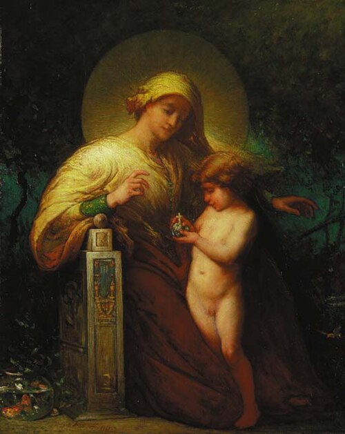 Madonna and Child, 1914, Elliott Daingerfield