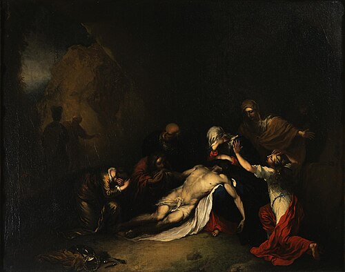 Lamentation of Christ, 1734, Christian Wilhelm Ernst Dietri