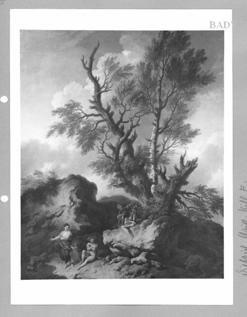 Paysage, 1759, Christian Wilhelm Ernst Dietri