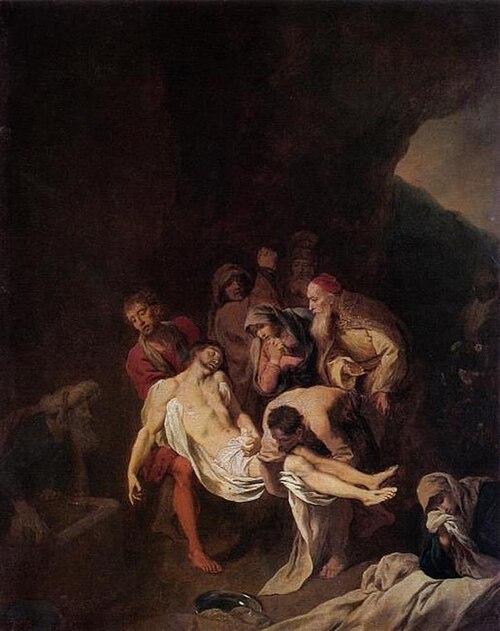 The Entombment, 1759, Christian Wilhelm Ernst Dietri