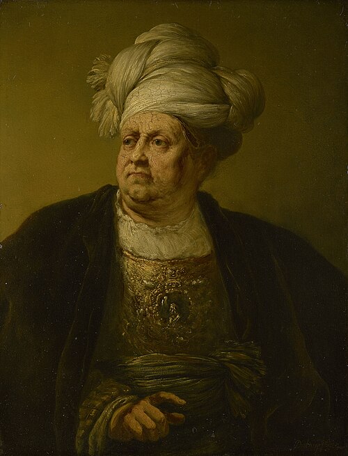 Man Wearing a Turban, 1754, Christian Wilhelm Ernst Dietri